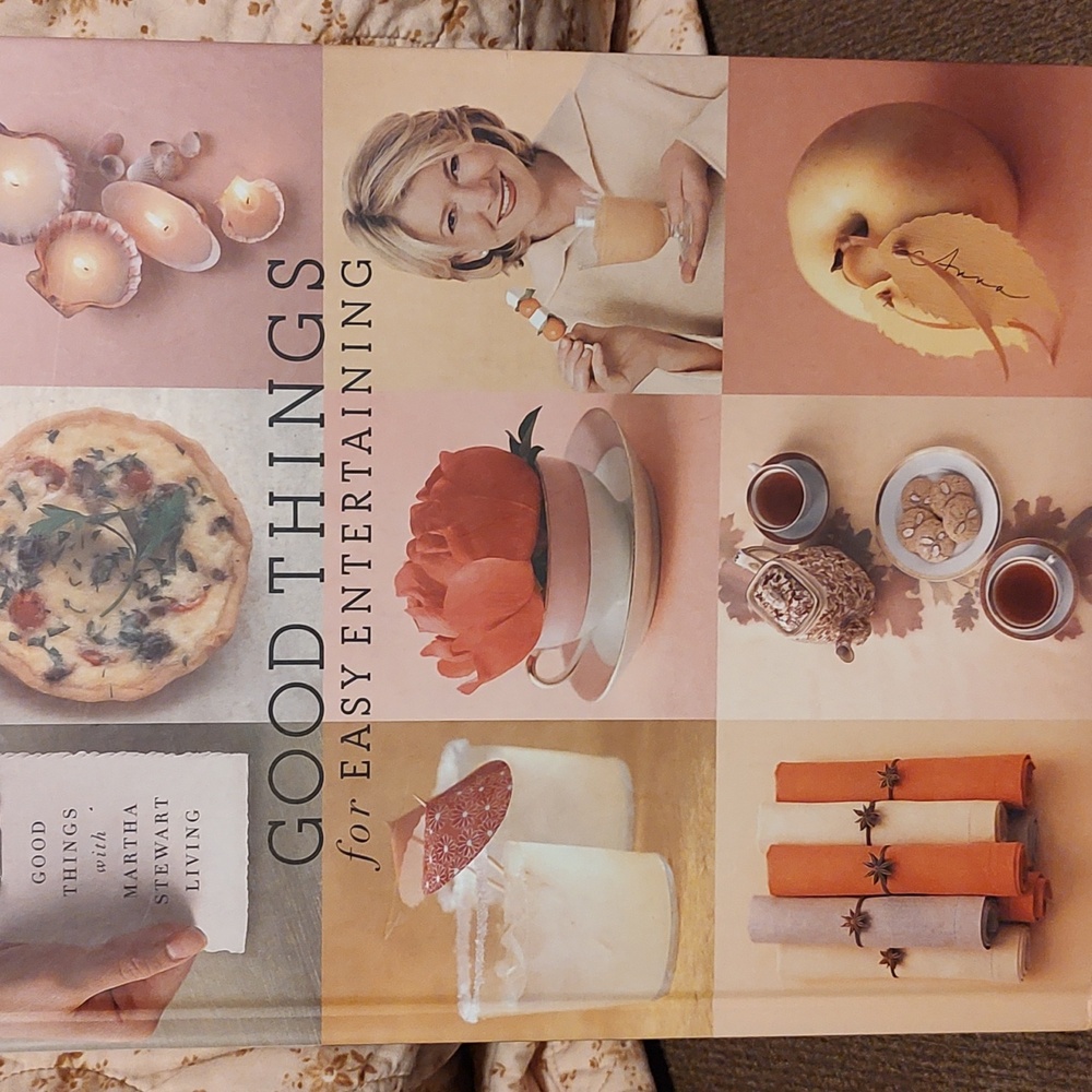 Martha Stewart Good Things for Easy Entertaining Hardcover Book